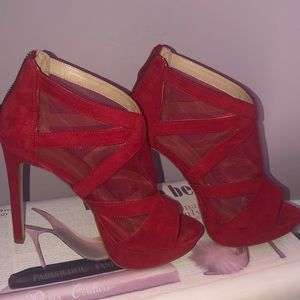 Sexy Red heel Booties